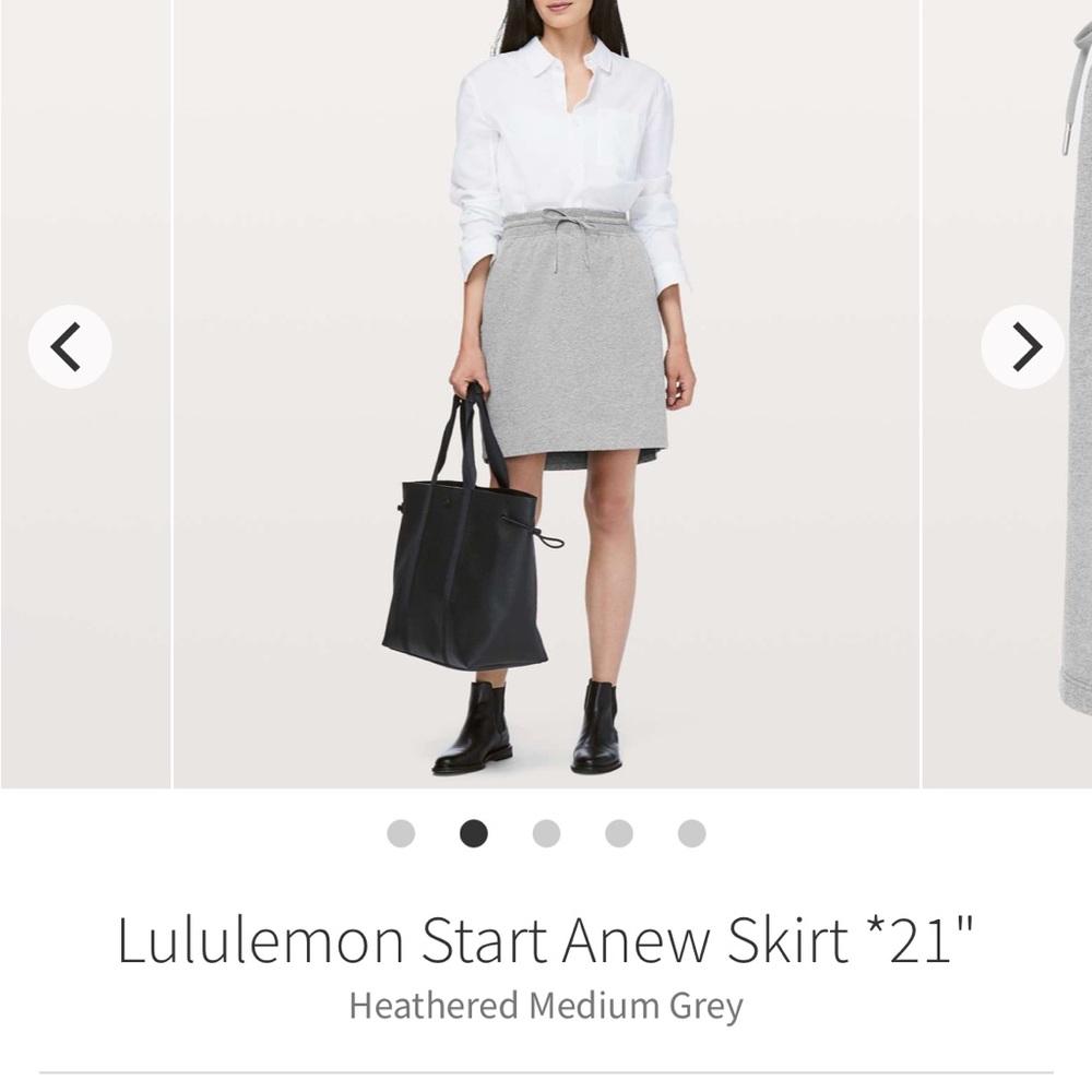 Lululemon Start Anew skirt